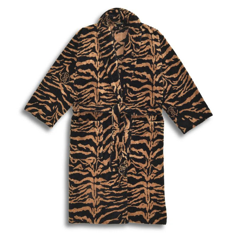 Accappatoio con collo scialle Painted Tiger Roberto Cavalli 2013727