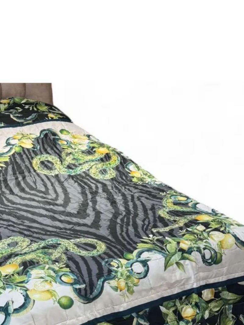 Couette Citrons Foncés Roberto Cavalli