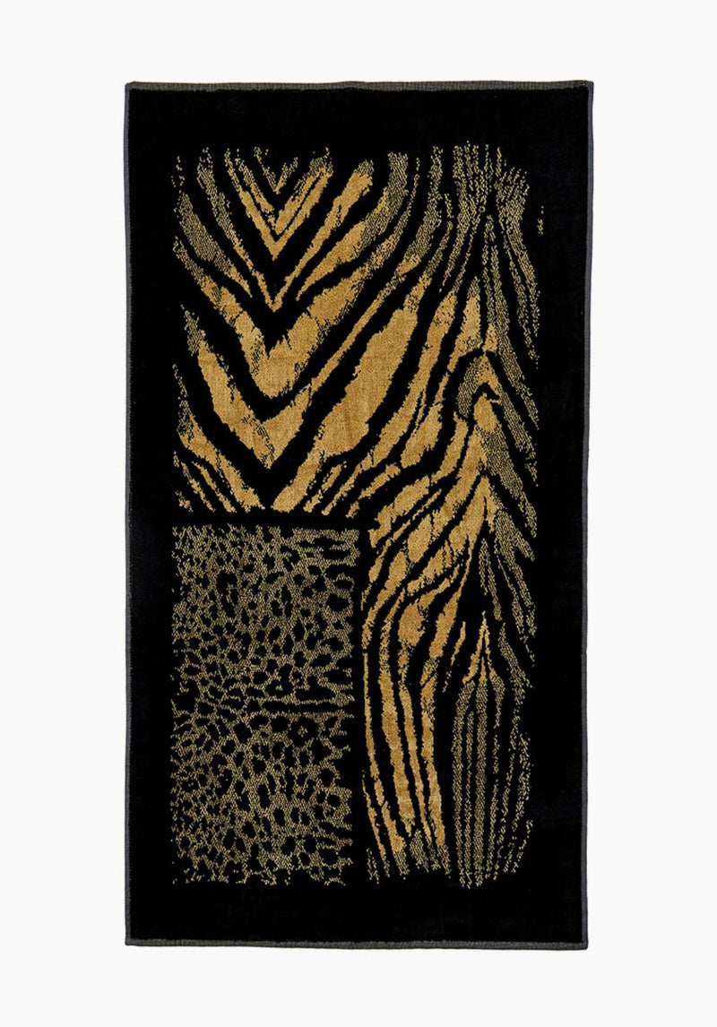 Toalla de cebra africana Roberto Cavalli