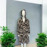 ZEBRA RC Kapşonlu Bornoz <tc>Roberto Cavalli</tc>