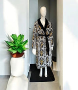 Accappatoio con collo scialle Ray of gold Roberto Cavalli