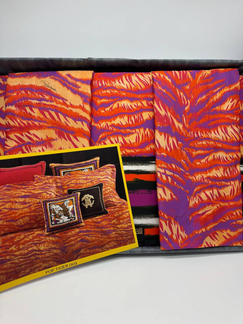 Completo lenzuola Pop Tiger Roberto Cavalli