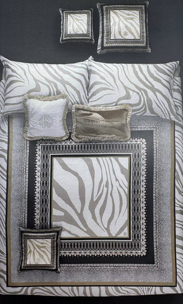 Completo lenzuola Frame Zebrage Roberto Cavalli 88335