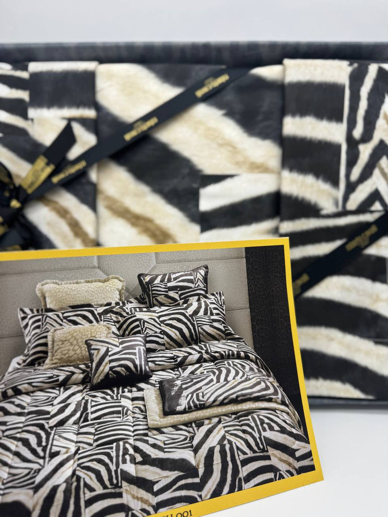 Nevresim takımı ile nevresim takımı c пододеяльником Zebra Patch Roberto Cavalli 2009756