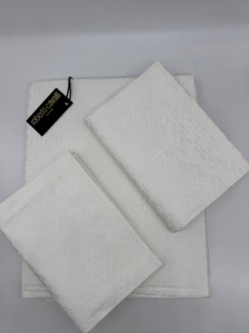 PARURE WHITE PYTHON DCSET Roberto Cavalli 2018020