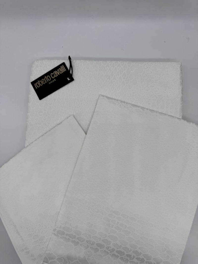 PARURE WHITE PYTHON DCSET Roberto Cavalli 2018020