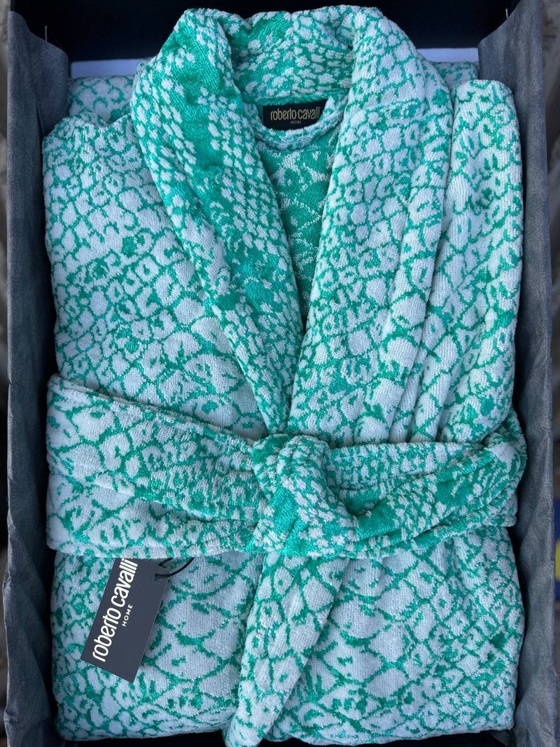 Accappatoio con collo scialle GRACE Roberto Cavalli