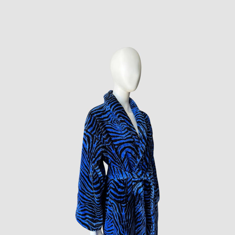 رداء حمام بياقة شال MIRROR ZEBRA Roberto Cavalli