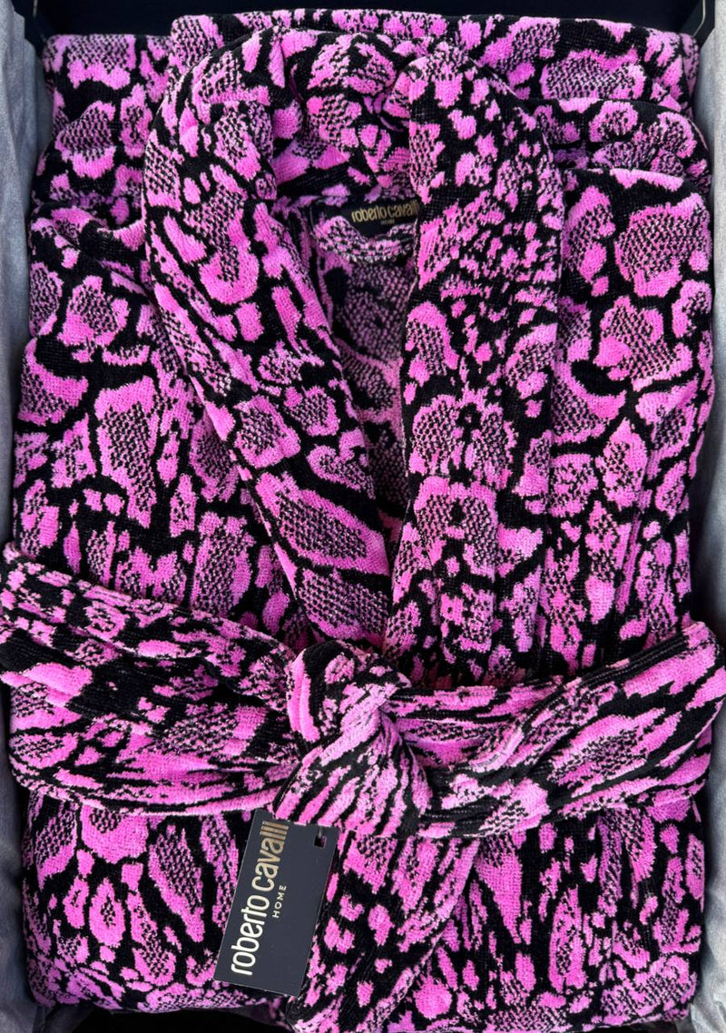 Accappatoio con collo scialle MIRROR LINX Roberto Cavalli