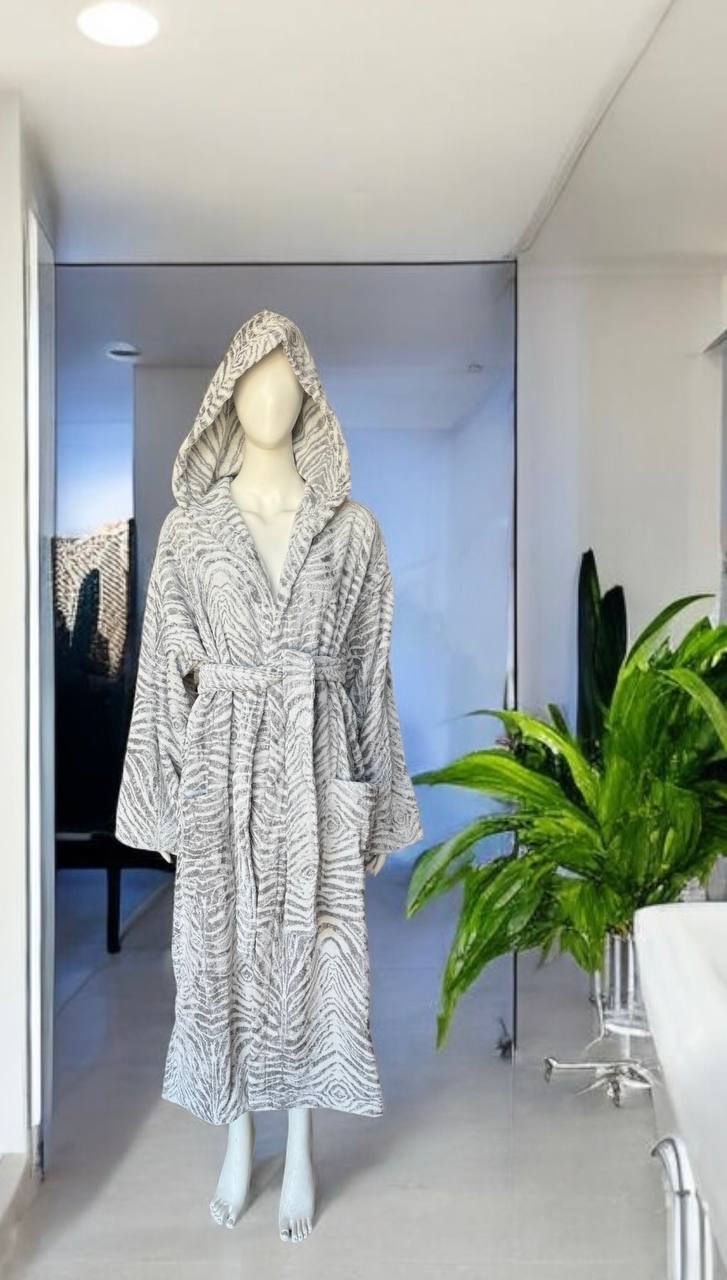 Accappatoio Con Cappuccio ZEBREE ROBERTO CAVALLI