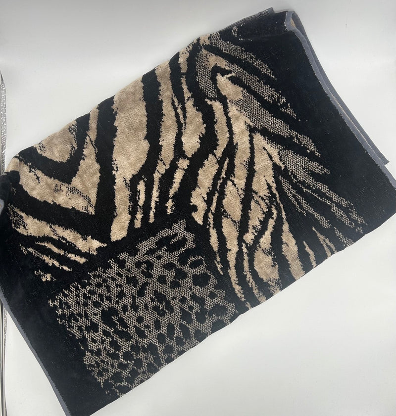 Toalla de cebra africana Roberto Cavalli