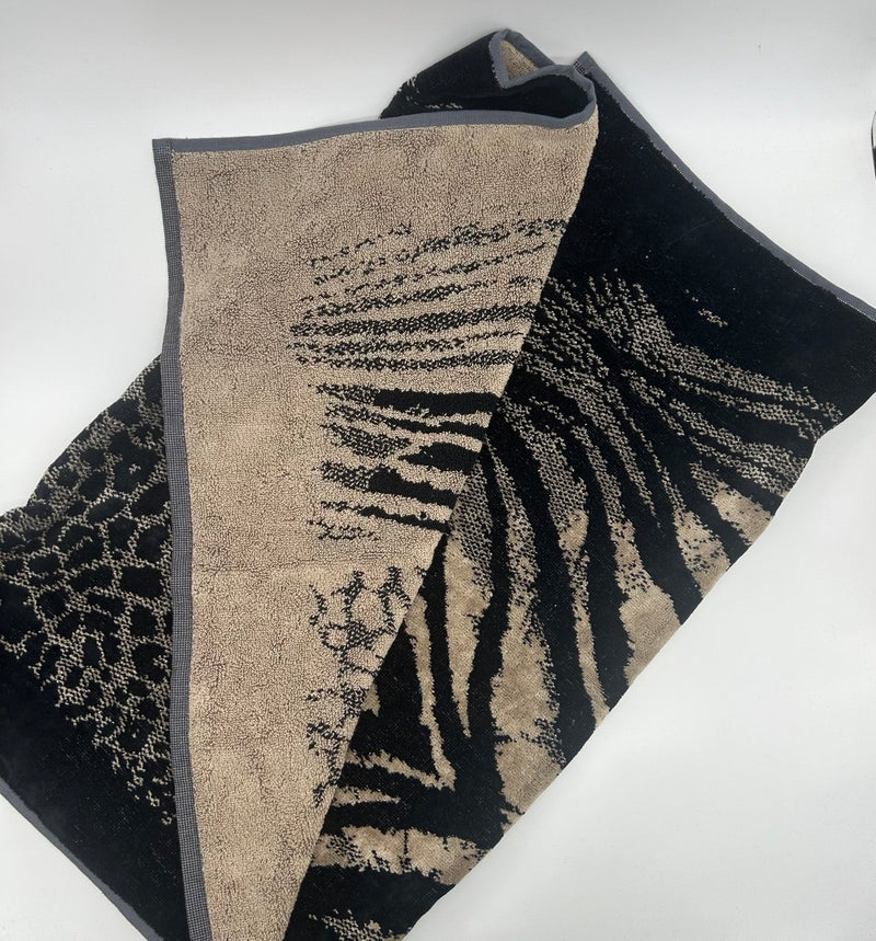 Toalla de cebra africana Roberto Cavalli